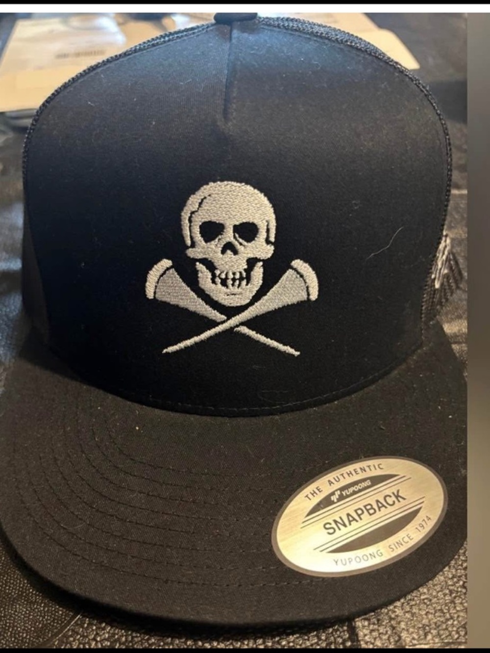 Sunday Swagger Black golf hat